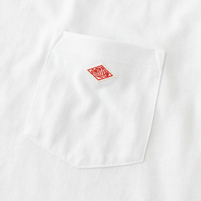 ダントンコットンポリエステルボーダーポケットTシャツ(DT-C0198TCB)T/COPENENDJERSEYPOCKETT-SHIRTDANTON(メンズ)【2024春夏】*送料無料*【後払い決済不可】*