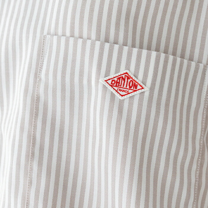 ダントンバンドカラーシャツ(DT-B0279OXP)OXFORDPLAIDBANDCOLLARSHIRTL/SDANTON(レディース)【2024春夏】*送料無料*【後払い決済不可】*