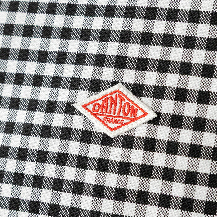 ダントンオックスフォード丸襟半袖プルオーバーシャツ(DT-B0284OXP)OXFORDPLAIDROUNDCOLLARP.OSHIRTS/SDANTON(メンズ)【2025春夏】*送料無料*【後払い決済不可】*