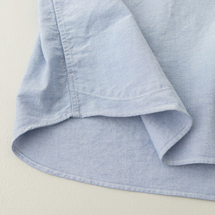ダントンオックスフォード丸襟半袖プルオーバーシャツ(DT-B0284SOX)OXFORDROUNDCOLLARP.OSHIRTS/SDANTON(メンズ)【2025春夏】*送料無料*【後払い決済不可】*