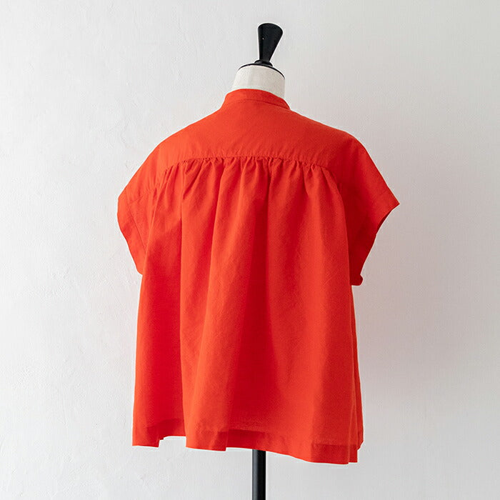 ダントンコットンリネンスリーブレスシャツ(DT-B0235VCL)C/LISLUBSLEEVELESSSHIRTDANTON(レディース)【2024春夏】*送料無料*【後払い決済不可】*