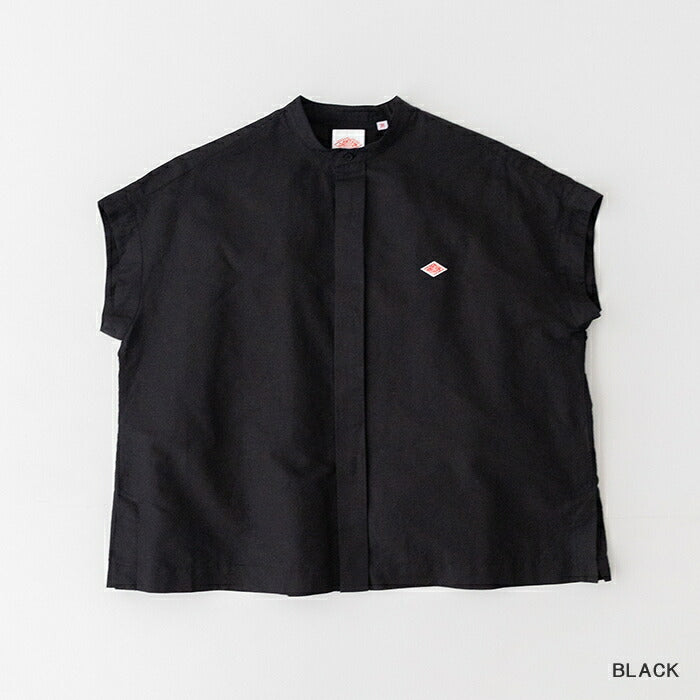 ダントンコットンリネンスリーブレスシャツ(DT-B0235VCL)C/LISLUBSLEEVELESSSHIRTDANTON(レディース)【2024春夏】*送料無料*【後払い決済不可】*