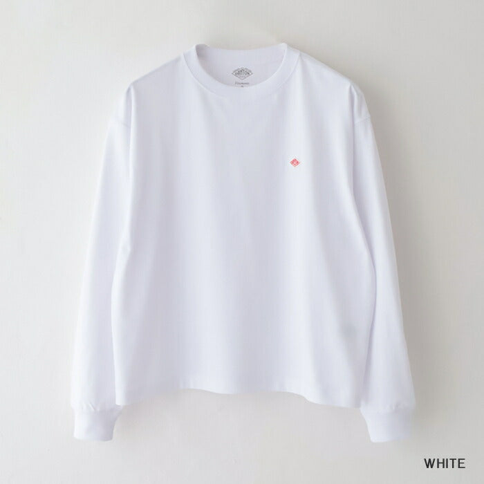 ダントンクルーネック長袖Tシャツ(DT-C0269TCB)T/COPENENDJERSEYLONGSLEEVET-SHIRTDANTON(レディース)【2025春夏】*送料無料*【後払い決済不可】*