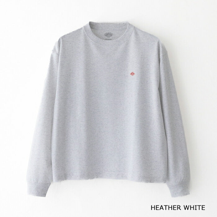 ダントンクルーネック長袖Tシャツ(DT-C0269TCB)T/COPENENDJERSEYLONGSLEEVET-SHIRTDANTON(レディース)【2025春夏】*送料無料*【後払い決済不可】*