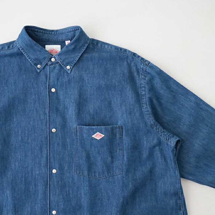 ダントンビエラ起毛プルオーバーシャツ(JD-3564VSS)COTTONFLANNELROUNDCOLLARP.OSHIRTL/SDANTON(レディース)【2023秋冬】*送料無料*【後払い決済不可】*