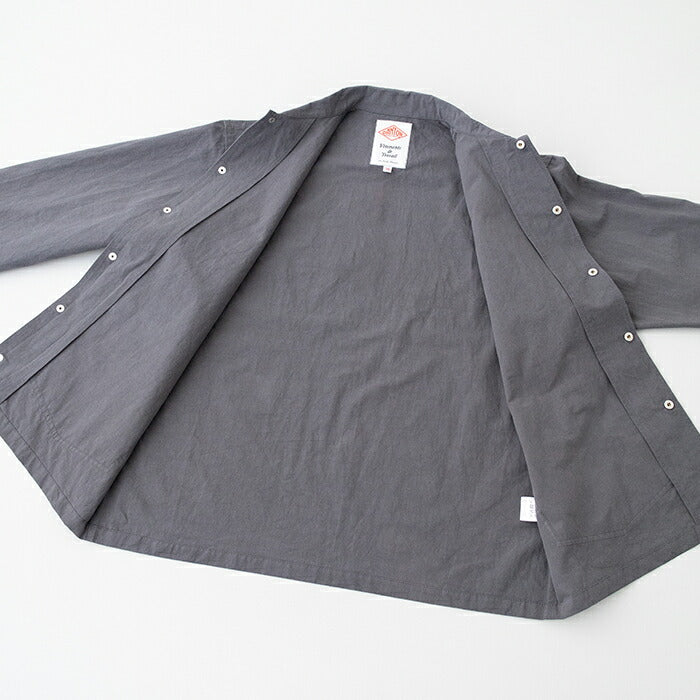 ダントンコットンリネンカバーオールシャツ(DT-B0240WCL)C/LWEATHERCLOTHCOVERALLSHIRTDANTON(メンズ)【2025春夏】*送料無料*【後払い決済不可】*