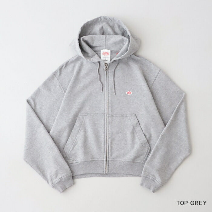 ダントンコットンテリージップフーディ(DT-C0411CIN)COTTONTERRYZIPHOODIEDANTON(レディース)【2025春夏】*送料無料*【後払い決済不可】*