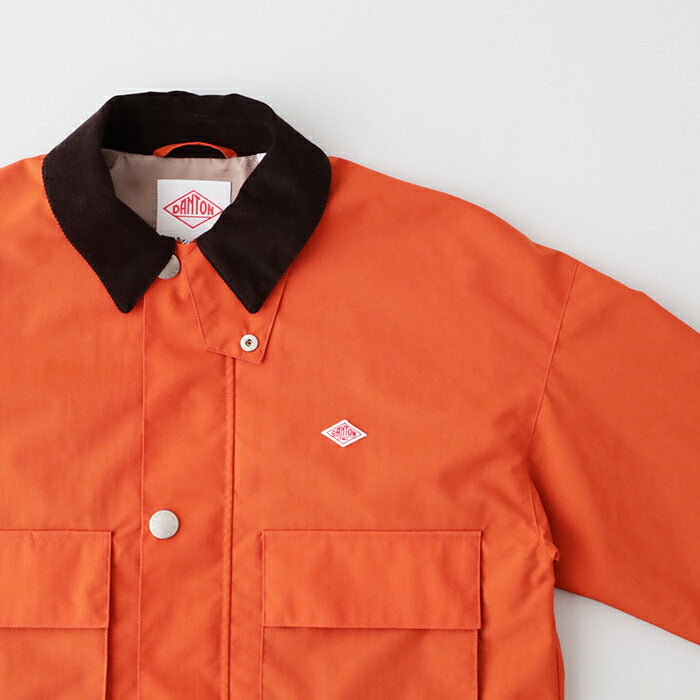ダントンナイロンタフタカバーオールジャケット(DT-A0523NTF)NYLONTAFFETACOVERALLJACKETDANTON(レディース)【2024秋冬】*送料無料*【後払い決済不可】*