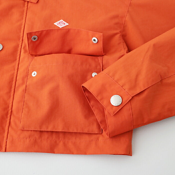 ダントンナイロンタフタカバーオールジャケット(DT-A0523NTF)NYLONTAFFETACOVERALLJACKETDANTON(レディース)【2024秋冬】*送料無料*【後払い決済不可】*