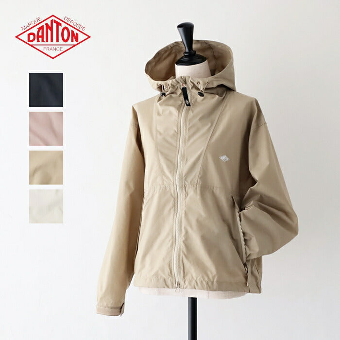 ダントンナイロンカバーオールジャケット(DT-A0466NTF)NYLONTAFFETACOVERALLJACKETDANTON(レディース)【2024春夏】*送料無料*【後払い決済不可】*