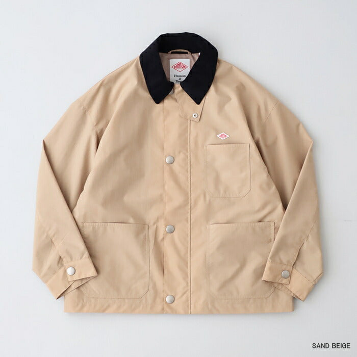 ダントンナイロンタフタカバーオールジャケット(DT-A0647NTF)NYLONTAFFETACOVERALLJACKETDANTON(メンズ)【2025春夏】*送料無料*【後払い決済不可】*