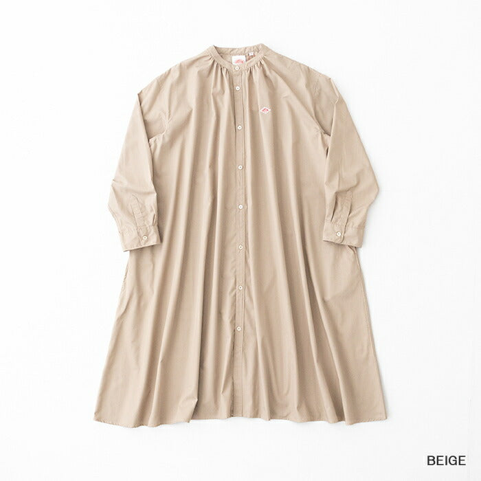 ダントンデニムダンガリーボタンダウンシャツワンピース(DT-B0294DUG)DENIMDUNGAREEDOTBUTTONB.D.LONGSHIRTL/SDANTON(レディース)【2025春夏】*送料無料*【後払い決済不可】*