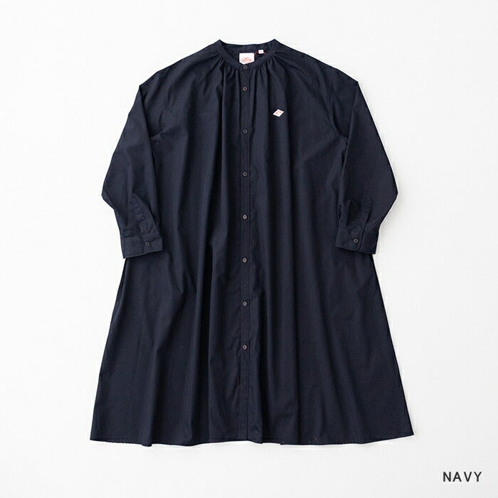 ダントンデニムダンガリーボタンダウンシャツワンピース(DT-B0294DUG)DENIMDUNGAREEDOTBUTTONB.D.LONGSHIRTL/SDANTON(レディース)【2025春夏】*送料無料*【後払い決済不可】*