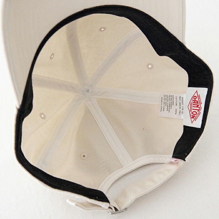 ダントンキッズ6パネルキャップ(DT-H0235TKC)CHINOCLOTHKIDS6PANELCAPDANTON(帽子)【2025春夏】*送料無料*【後払い決済不可】*