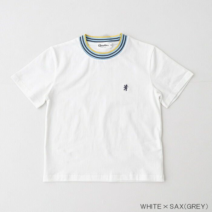 ジムフレックスキッズクルーネックラインTシャツ(GY-C0459CCB)COTTONSPANDEXJERSEYKIDSCREWNECKKNIT-LINET-SHIRTGYMPHLEX(キッズ)*送料無料*【後払い決済不可】【ポイント10倍】ポイントアップ5/1620:00〜5/231:59