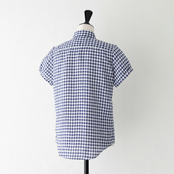 ジムフレックスストライプコットンボタンダウンシャツ(GY-B0198MTS)MULTISTRIPESHORTB.D.SHIRTL/SGymphlex(レディース)【2024春夏】*送料無料*【後払い決済不可】*
