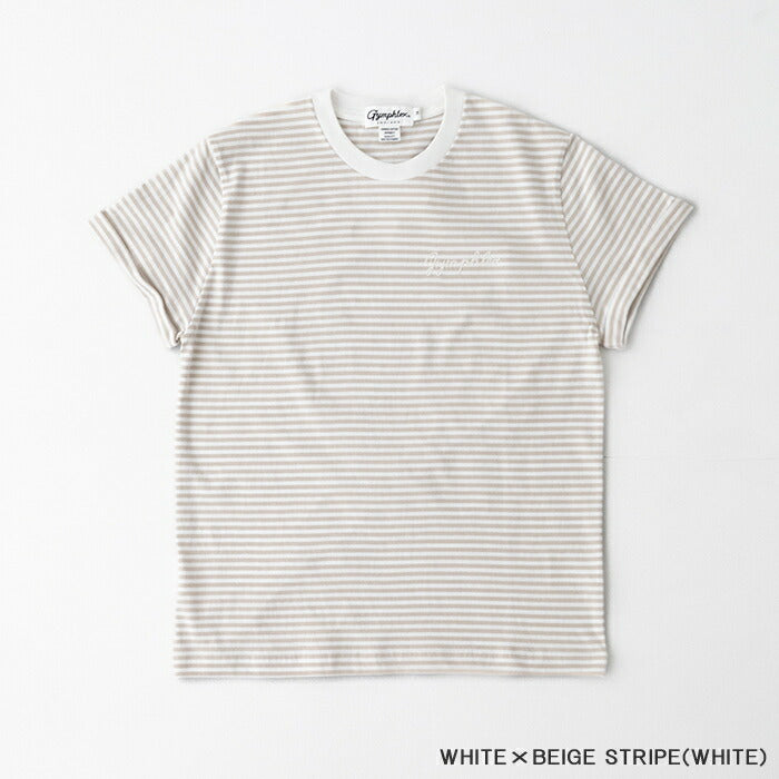 ジムフレックス刺繍ロゴTシャツ(GY-C0446COM)20/-COTTONJERSEYS/ST-SHIRTGYMPHLEX(レディース)【2025春夏】*送料無料*【後払い決済不可】*