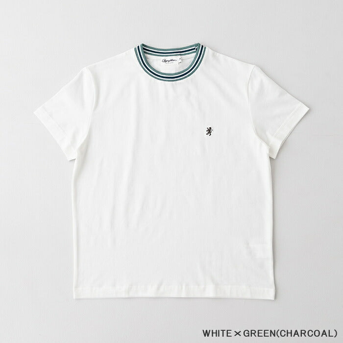 ジムフレックスクルーネックラインTシャツ(GY-C0448CCB)COTTONSPANDEXJERSEYCREWNECKKNIT-LINET-SHIRTGYMPHLEX(レディース)【2025春夏】*送料無料*【後払い決済不可】*