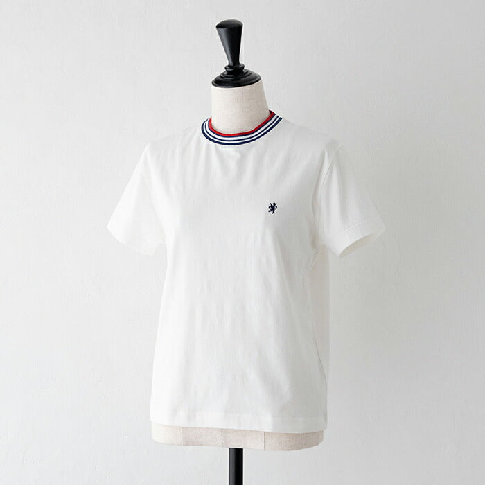 ジムフレックス刺繍ロゴ半袖Tシャツ(J-1155CH)COMBEDCOTTONJERSEYT-SHIRTGymphlex(レディース)【2024春夏】*送料無料*【後払い決済不可】*