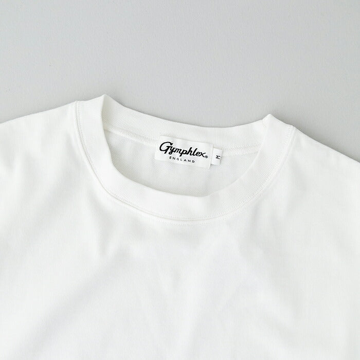 ジムフレックスロゴ刺繍半袖ビッグTシャツ(J-9271HWJ)HEAVYWEIGHTJERSEYCREWNECKS/ST-SHIRTGymphlex(メンズ)【2024春夏】*送料無料*【後払い決済不可】*