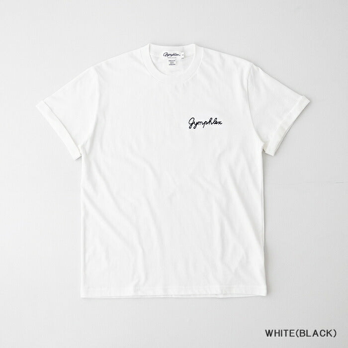 ジムフレックス刺繍ロゴTシャツ(GY-C0446COM)20/-COTTONJERSEYS/ST-SHIRTGYMPHLEX(メンズ)【2025春夏】*送料無料*【後払い決済不可】*