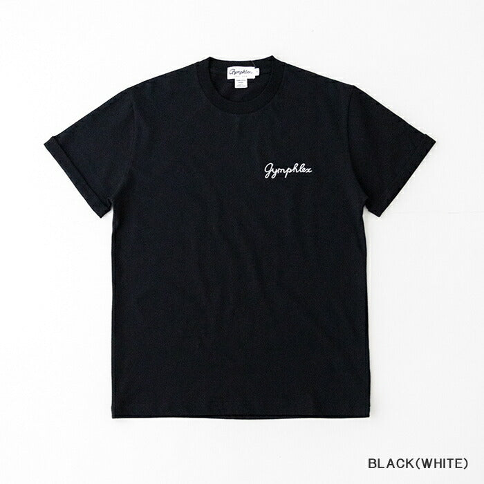 ジムフレックス刺繍ロゴTシャツ(GY-C0446COM)20/-COTTONJERSEYS/ST-SHIRTGYMPHLEX(メンズ)【2025春夏】*送料無料*【後払い決済不可】*