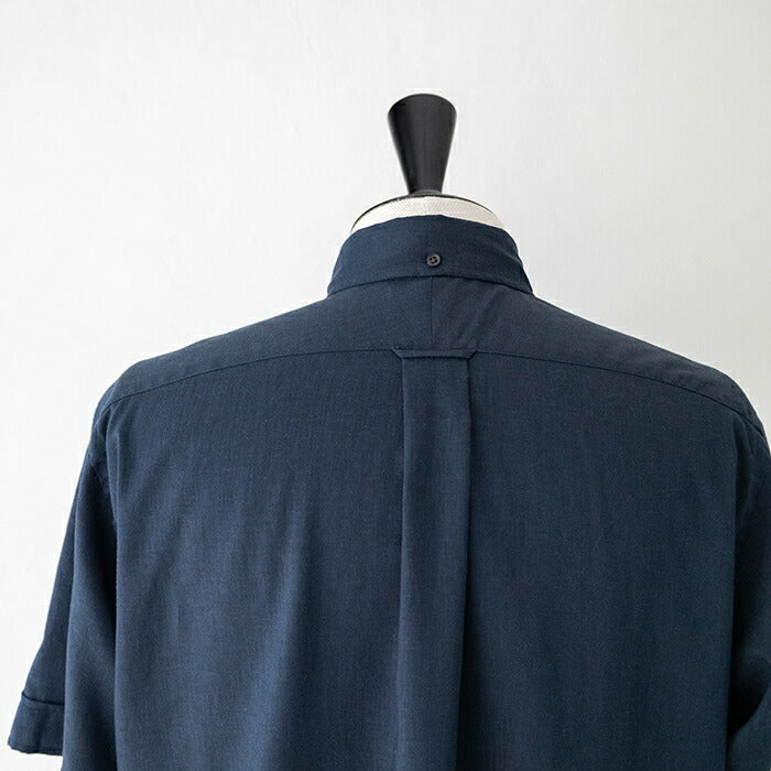 ジムフレックスツイルバイオウォッシュ半袖ボタンダウンシャツ(GY-B0248BIT)TWILLBIOWASHB.D.SHIRTS/SGymphlex(メンズ)【2024春夏】*送料無料*【後払い決済不可】*