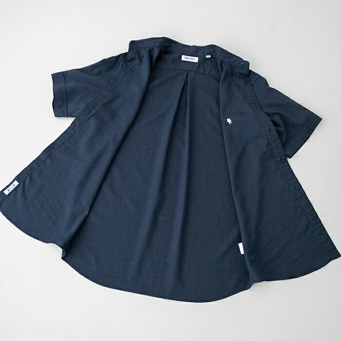 ジムフレックスリネンポリエステルクロスボタンダウンシャツ(GY-B0244LIP)LINENPOLYESTERCLOTHB.D.SHIRTS/SGYMPHLEX(メンズ)【2025春夏】*送料無料*【後払い決済不可】*