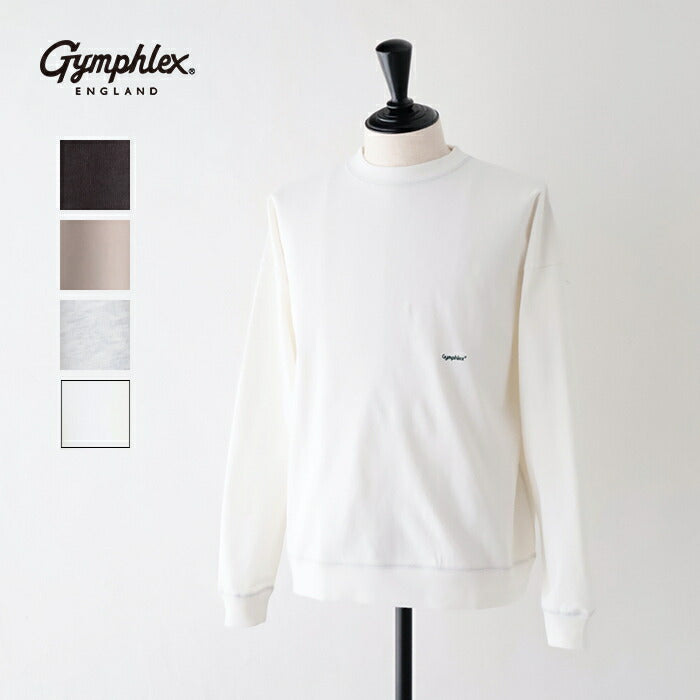 ジムフレックスクルーネックプルオーバー(GY-C0292TCF)T/CFLEECYSWINGSLEEVECREWNECKP.O.Gymphlex(メンズ)*送料無料*【後払い決済不可】【ポイント10倍】期間限定3/1120:00〜3/211:59
