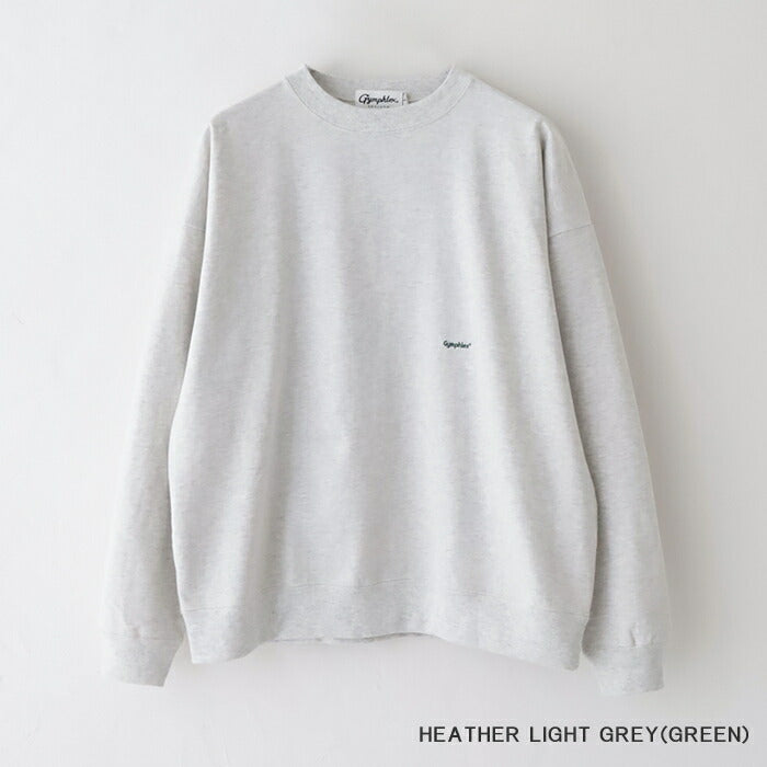 ジムフレックスクルーネック長袖Tシャツ(GY-C0102HWJ)HEAVYWEIGHTJERSEYCREWNECKL/ST-SHIRTGYMPHLEX(メンズ)【2025春夏】*送料無料*【後払い決済不可】*