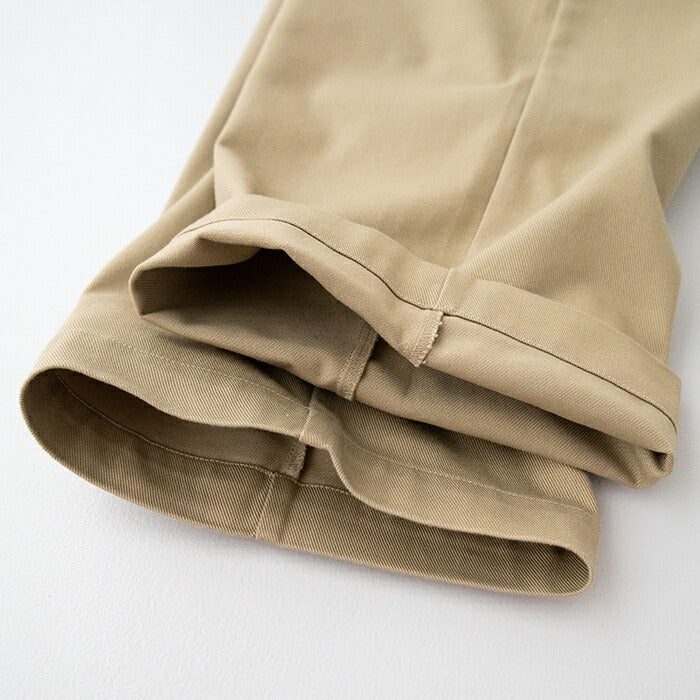 ジムフレックス2プリーツワイドパンツ(GY-E0261TQC)T/CTWILL2PLEATSSTRAIGHTPANTSGYMPHLEX(レディース)【2025春夏】*送料無料*【後払い決済不可】*