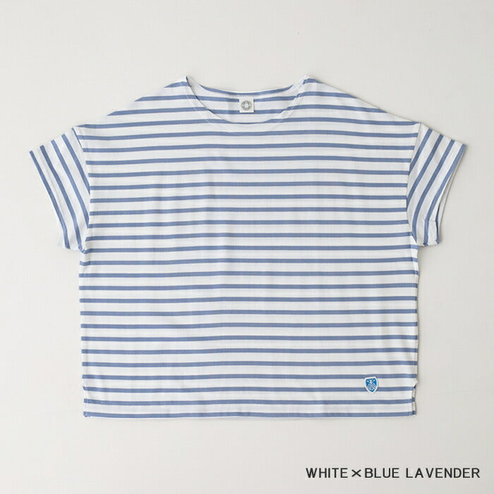 オーシバルコットンクルーネック半袖Tシャツ(OR-C0335BFJ)40/2JERSEYBOATNECKS/SP.O.ORCIVAL(レディース)【2024春夏】*送料無料*【後払い決済不可】*