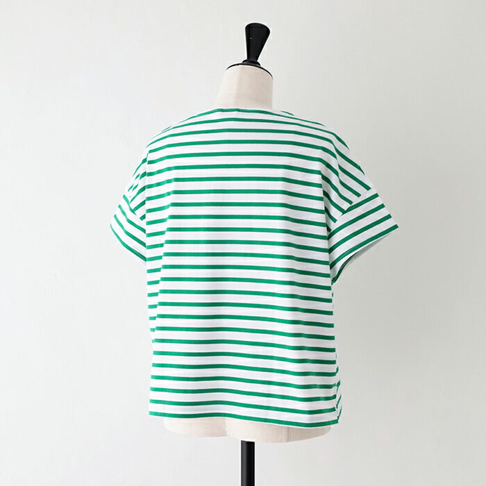 オーシバルコットンクルーネック半袖Tシャツ(OR-C0335BFJ)40/2JERSEYBOATNECKS/SP.O.ORCIVAL(レディース)【2024春夏】*送料無料*【後払い決済不可】*