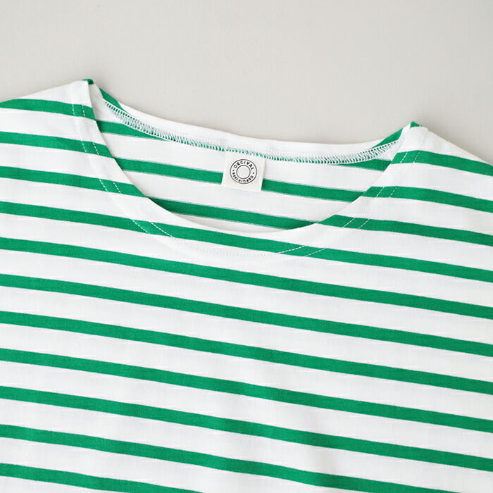 オーシバルコットンクルーネック半袖Tシャツ(OR-C0335BFJ)40/2JERSEYBOATNECKS/SP.O.ORCIVAL(レディース)【2024春夏】*送料無料*【後払い決済不可】*