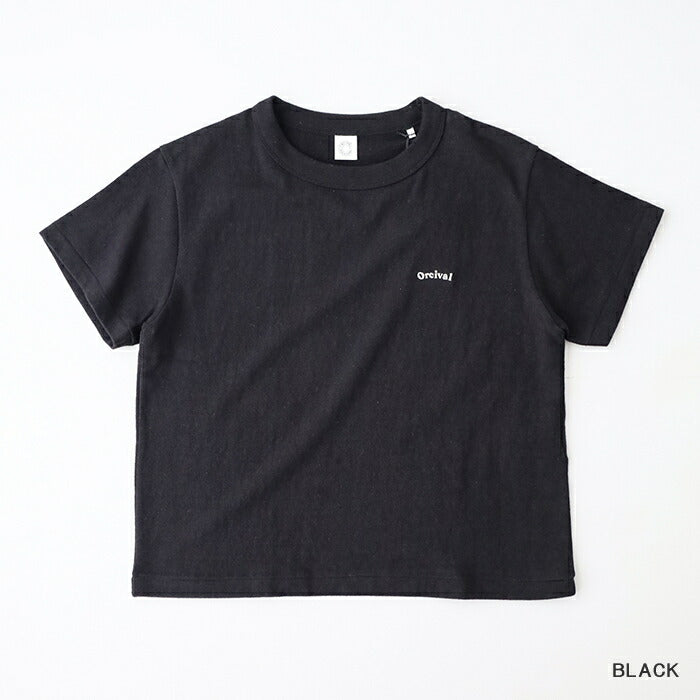 オーシバルコットンボートネック5分袖Tシャツ(OR-C0136BFJ)40/2JERSEYBOATNECKH/SP.O.ORCIVAL(レディース)【2024秋冬】*送料無料*【後払い決済不可】*