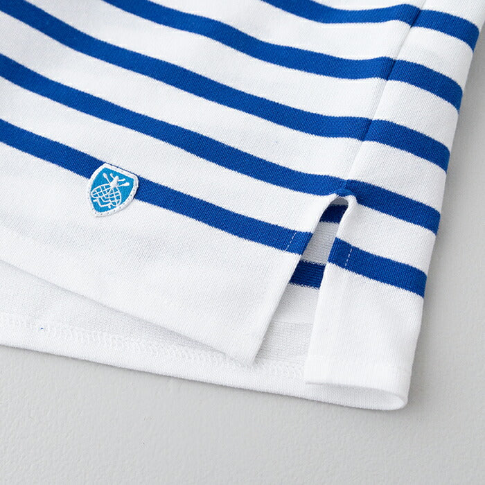 オーシバルスビンジャージクルーネック半袖Tシャツ(OR-C0084SOE)SUVINOPENENDJERSEYBOATNECKSHORTSLEEVEORCIVAL(メンズ)【2023春夏】*送料無料*【後払い決済不可】*