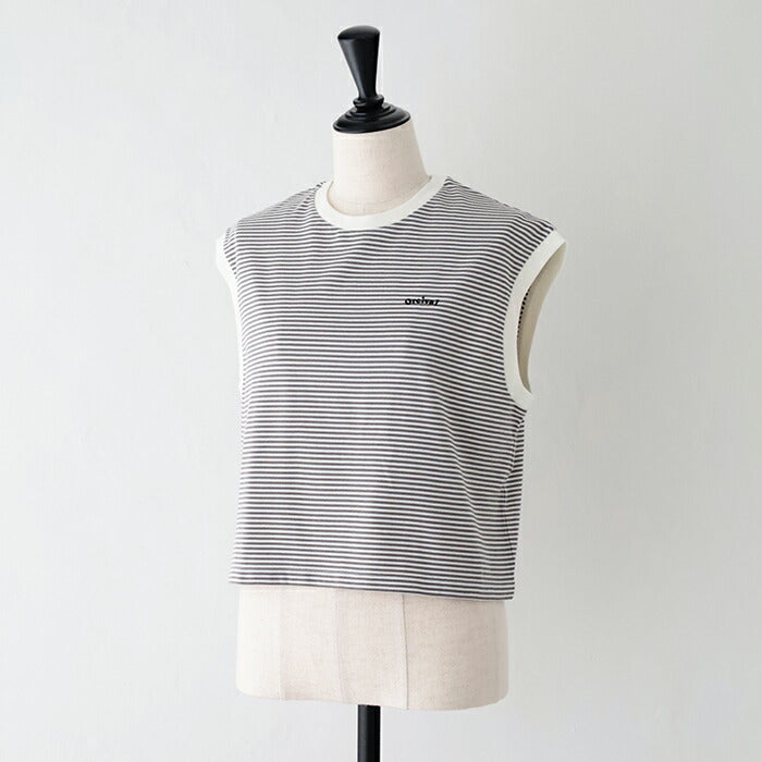 オーシバルリネンスリーブレスプルオーバー(OR-B0264LNC)LINENPLAIDSLEEVELESSPULLOVERORCIVAL(レディース)【2024春夏】*送料無料*【後払い決済不可】*