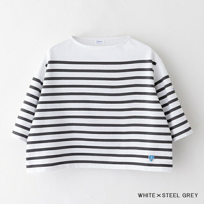 オーシバルラッセルボートネック5分袖Tシャツ(6839)RACHELBOATNECKHALFSLEEVEP.O.ORCIVAL(レディース)【2025春夏】*送料無料*【後払い決済不可】*