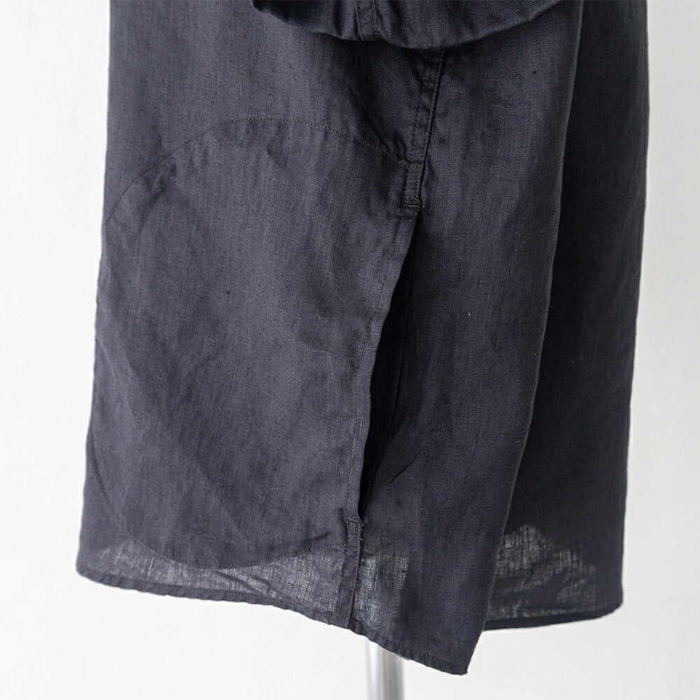 ダントンリネン丸襟半袖プルオーバーシャツ(DT-B0283FLI)LINENCLOTHROUNDCOLLARP.OSHIRTS/SDANTON(レディース)【2026春夏】*送料無料*【後払い決済不可】*