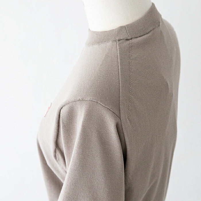 ダントンハーフスリーブクルーネックジャージニット(DT-D0135YSD)JERSEYKNITHALFSLEEVECREWNECKDANTON(レディース)【2026春夏】*送料無料*【後払い決済不可】*