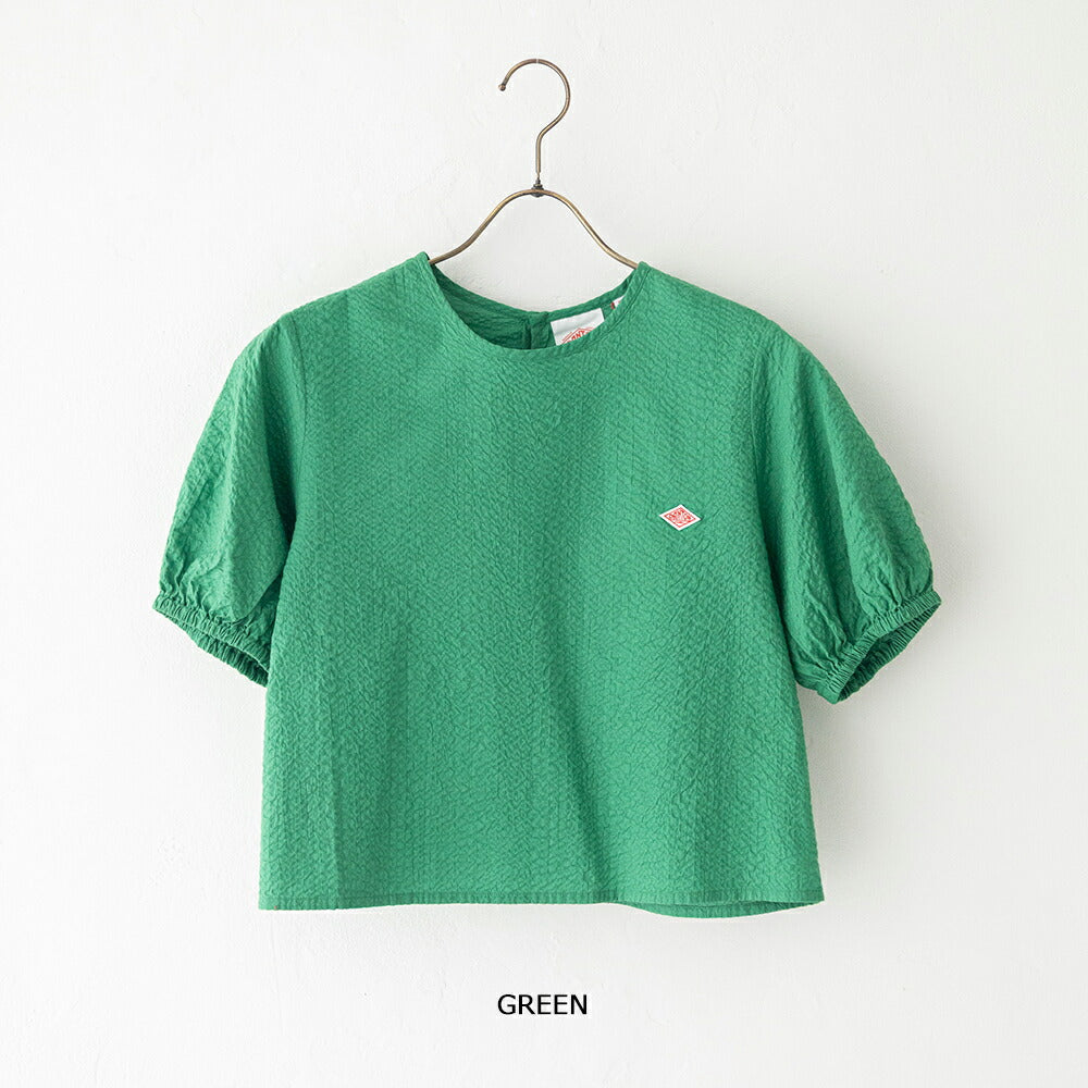 ダントンコットンローン半袖プルオーバーシャツ(DT-B0439UKK)60LAWNWRINKLEFINISHPULLOVERSHIRTDANTON(レディース)【2026春夏】*送料無料*【後払い決済不可】*