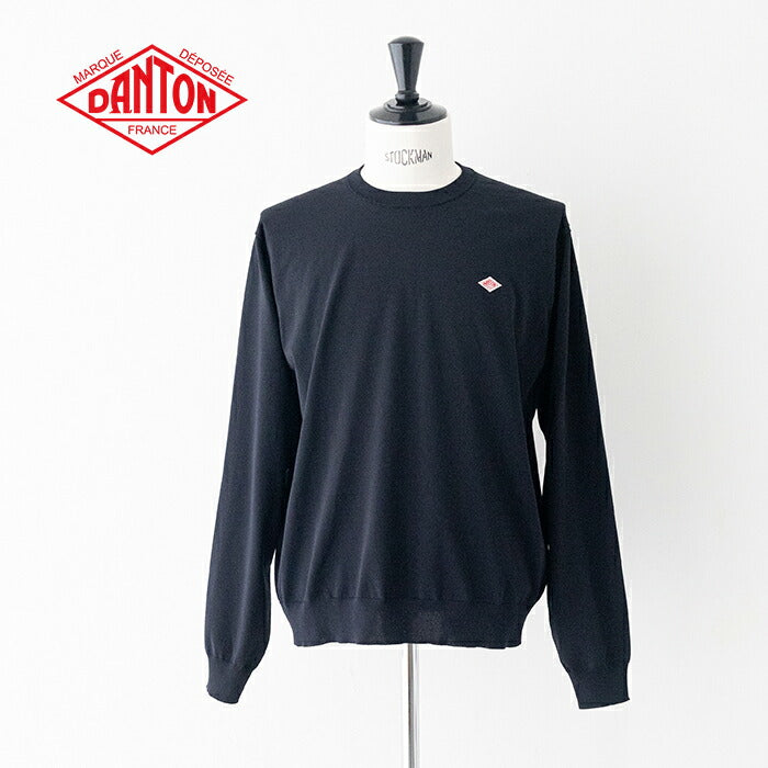 ダントンジャージーニットクルーネックプルオーバー(DT-D0136YSD)JERSEYKNITYSD_CREWNECKDANTON(メンズ)【2026春夏】*送料無料*【後払い決済不可】*