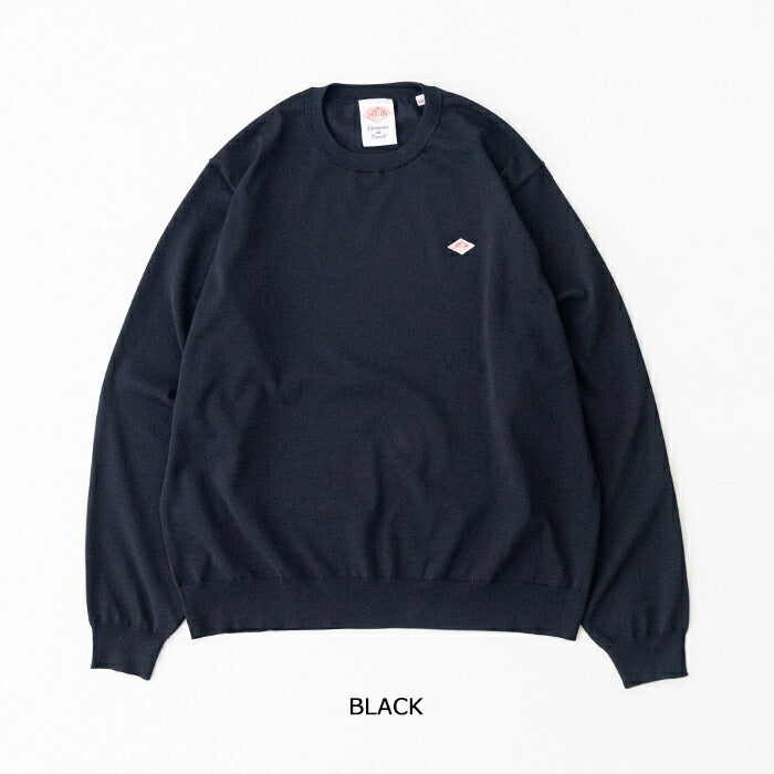 ダントンジャージーニットクルーネックプルオーバー(DT-D0136YSD)JERSEYKNITYSD_CREWNECKDANTON(メンズ)【2026春夏】*送料無料*【後払い決済不可】*