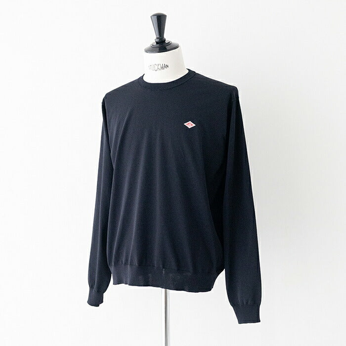 ダントンジャージーニットクルーネックプルオーバー(DT-D0136YSD)JERSEYKNITYSD_CREWNECKDANTON(メンズ)【2026春夏】*送料無料*【後払い決済不可】*