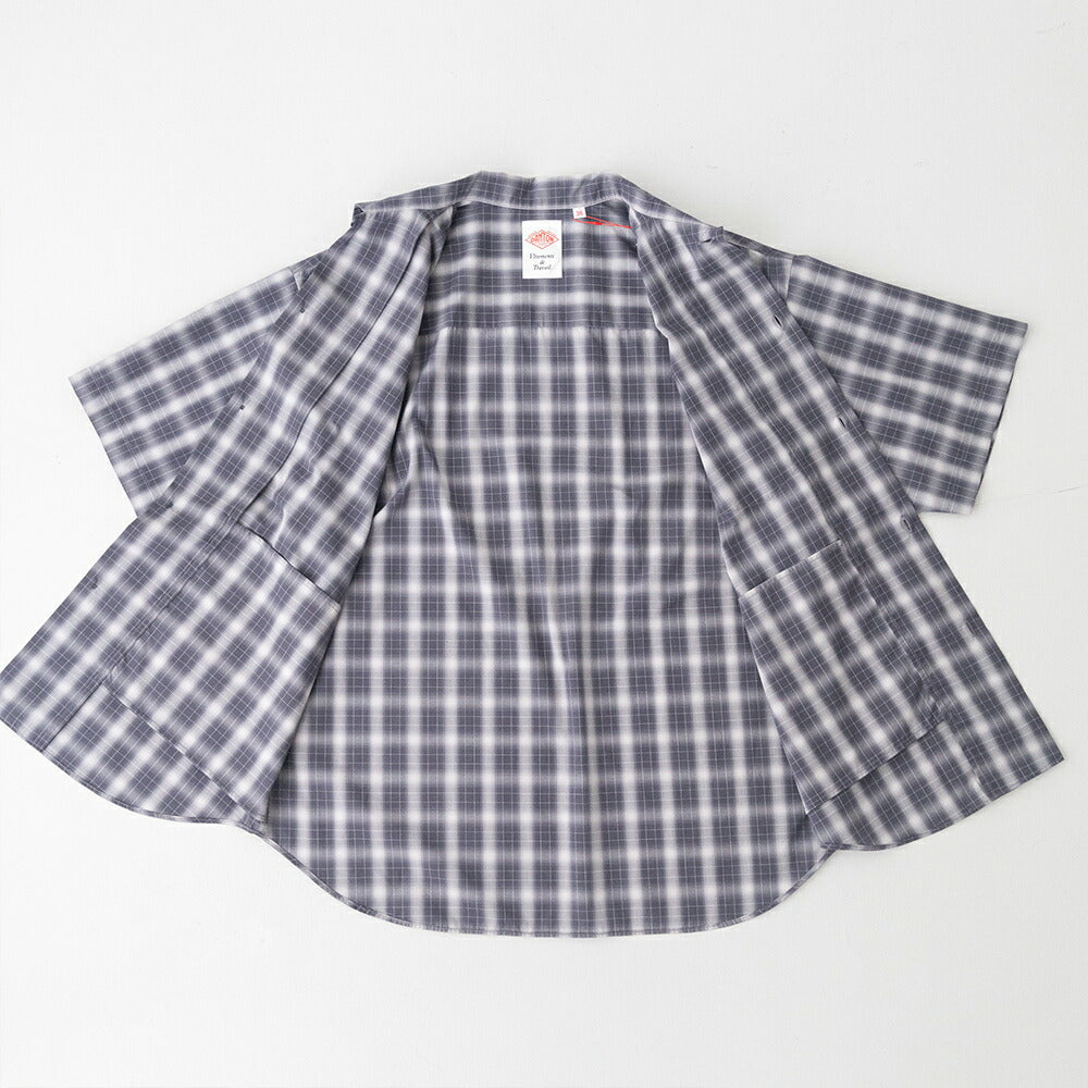 ダントンボイルポプリン半袖ワークシャツ(DT-B0434TCV)TCVOILEPOPLINSHORTSLEEVESHIRTDANTON(メンズ)【2026春夏】*送料無料*【後払い決済不可】*