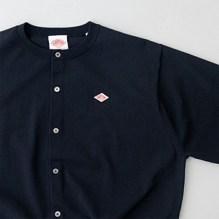 ダントンジャージーニットクルーネック長袖カーディガン(DT-D0137YSD)JERSEYKNITCREWNECKCARDIGANDANTON(レディース)【2026春夏】*送料無料*【後払い決済不可】*