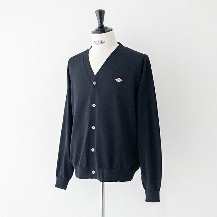 ダントンジャージーニットVネックカーディガン(DT-D0138YSD)JERSEYKNITYSD_VNECKCARDIGANDANTON(メンズ)【2026春夏】*送料無料*【後払い決済不可】*