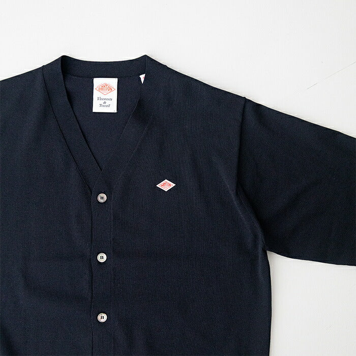 ダントンジャージーニットVネックカーディガン(DT-D0138YSD)JERSEYKNITYSD_VNECKCARDIGANDANTON(メンズ)【2026春夏】*送料無料*【後払い決済不可】*