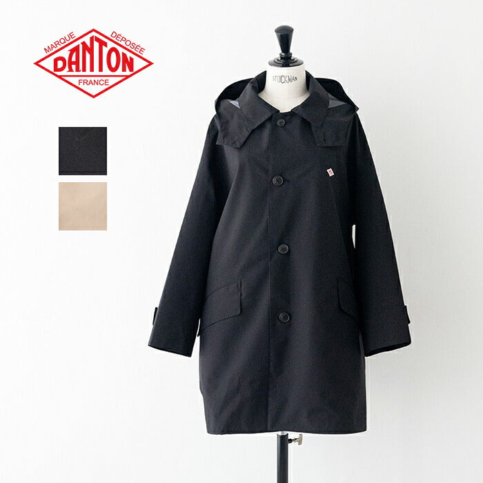 ダントン3レイヤークロスショートバルマカーンコート(DT-A0648TLY)3LAYERCLOTHSHORTBALMACAANCOATDANTON(レディース)【2026春夏】*送料無料*【後払い決済不可】*