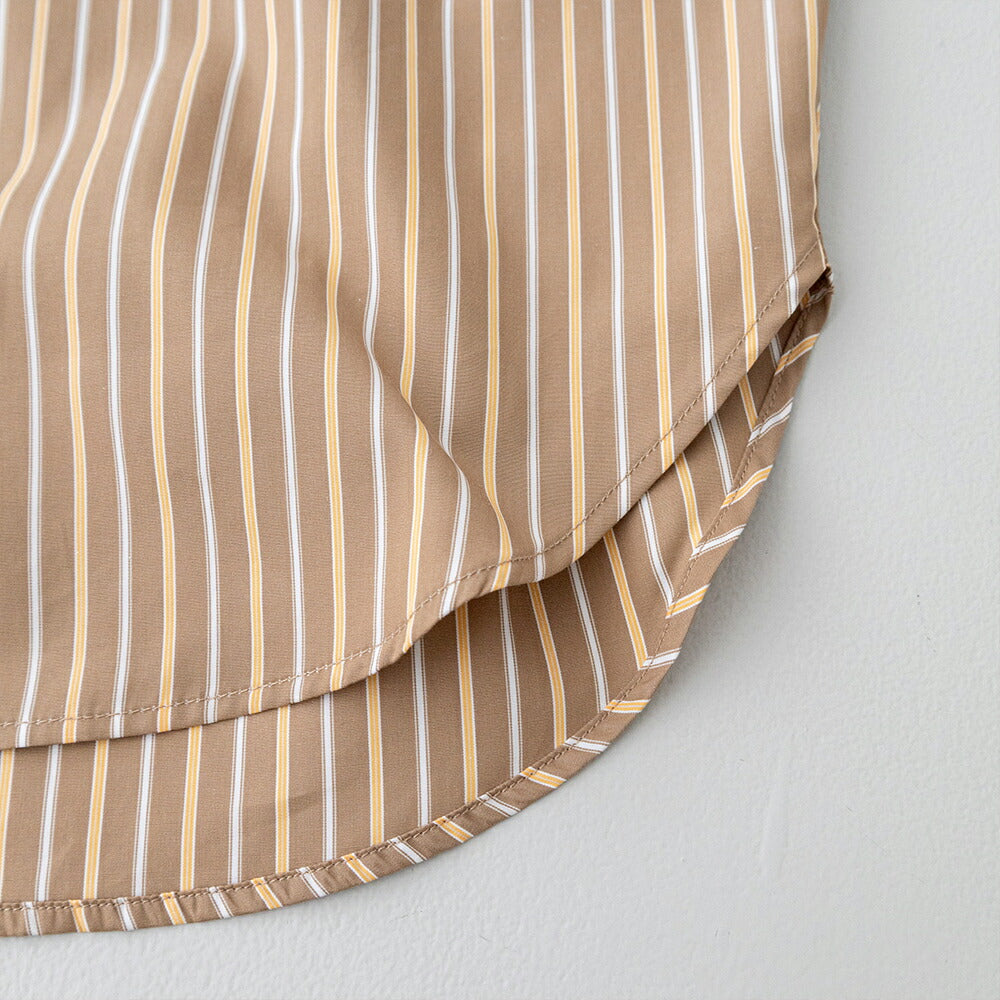 ジムフレックスコットンタイプライターストライプボタンダウンシャツ(GY-B0458ICT)50/1TYPEWRITERSTRIPESHORTSHIRTS/SGYMPHLEX(レディース)【2026春夏】*送料無料*【後払い決済不可】*